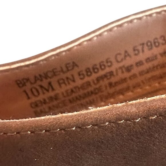 BP Lance-Lea Brown Booties High Heel Round Toe Block Heel Size 10 Women's - Picture 9 of 9